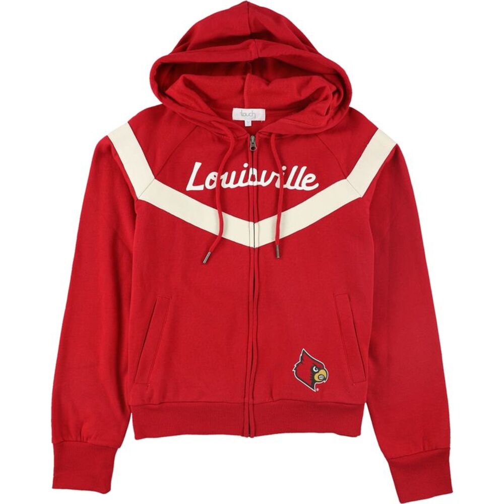 Touch Womens Louisville Cardinals Hoodie Sweatshirt, NWT